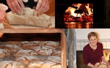 Seit Generationen wird im 400 Jahre alten Ofen Brot gebacken